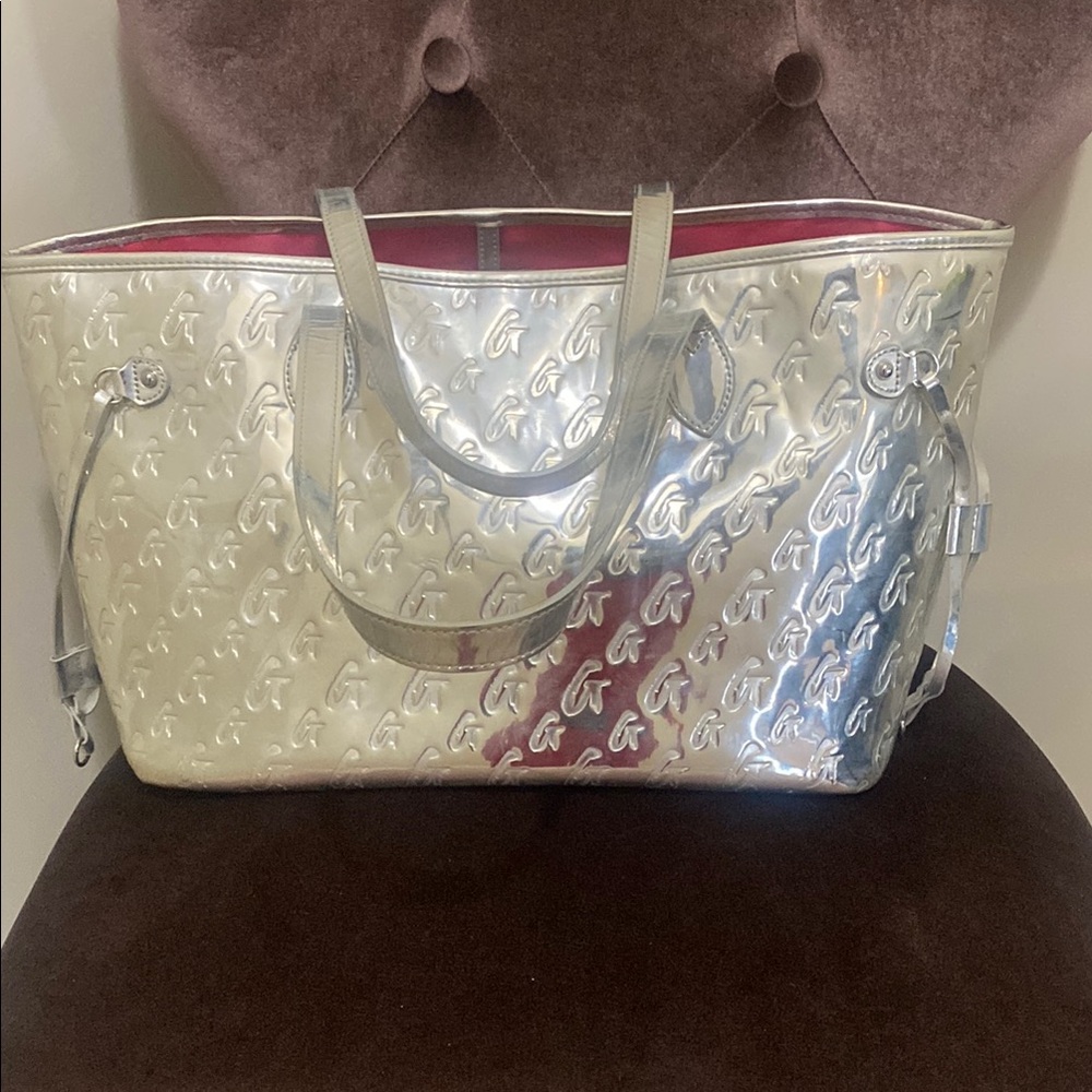 Silver Glamaholic Tote Bag